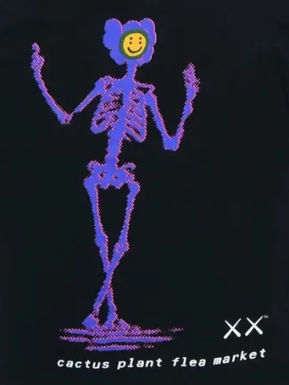 KAWS x Cactus Plant Flea Market T-shirt - Size XXL
